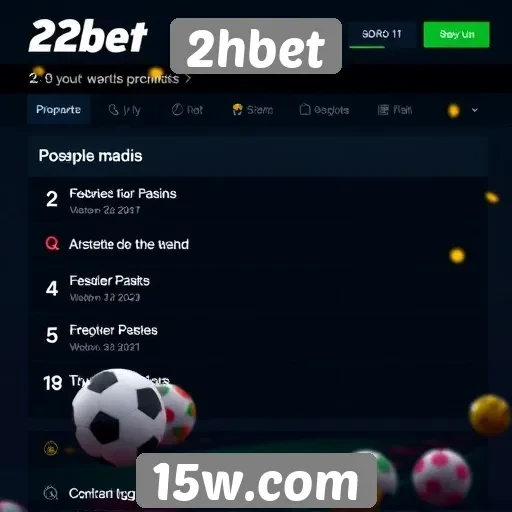 Principais recursos do site de jogos 2hbet
